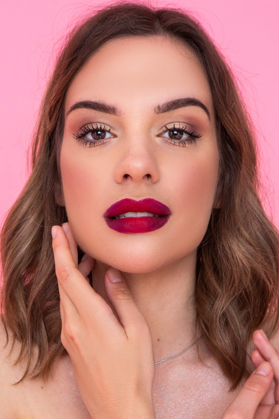Woman Wearing Makeup